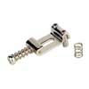 S-108 Gotoh Bulk/OEM bridge saddles, steel, Stallion, p=10.8, springs and screws included, set of 6, nickel