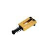 S-140-G Boston  bridge saddles, metal, Stallion, p=10,5, with spring and screw, 6-pack, gold, width=10,5mm