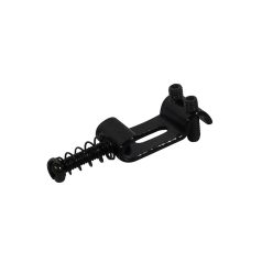   S-145-B Boston  bridge saddles, metal, Stallion, p=10,5, with spring and screw, 6-pack, black
