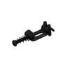 S-145-B Boston  bridge saddles, metal, Stallion, p=10,5, with spring and screw, 6-pack, black