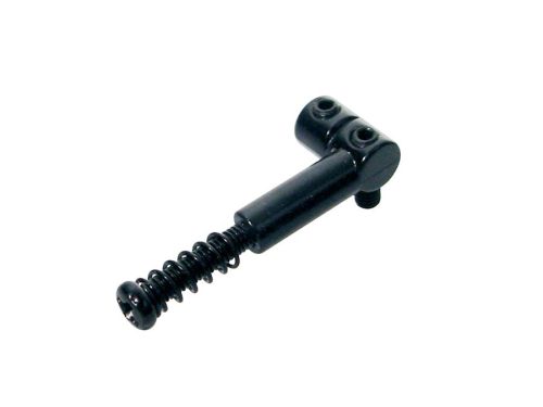 S-150-B Boston  bridge saddles, metal, Stallion, p=10,8, with spring and screw, 6-pack. black