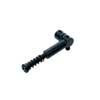 S-150-B Boston  bridge saddles, metal, Stallion, p=10,8, with spring and screw, 6-pack. black