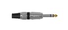 S-1C-S Boston  jack plug, 6,3mm, nickel, 3-pole