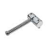 S-200-C Boston  bridge saddles, metal, Jocker/ Puncher bass, p=19, with spring and screw, 4-pack, chrome