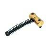 S-210-G Boston  bridge saddles, metal, Jocker/ Puncher bass, p=20, with spring and screw, 4-pack, gold