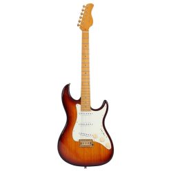   S10 SSS/TS Sire Guitars S Series Larry Carlton swamp ash electric guitar S-style, tobacco sunburst, hardcase included