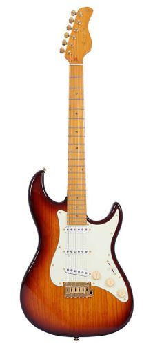 S10 SSS/TS Sire Guitars S Series Larry Carlton swamp ash electric guitar S-style, tobacco sunburst, hardcase included