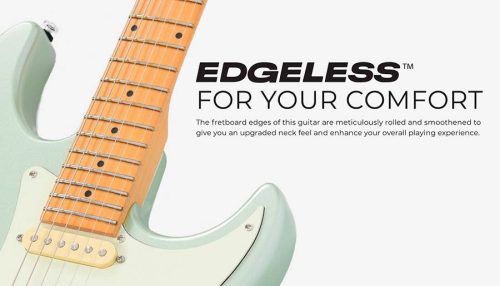 S5/BK Sire Guitars S Series Larry Carlton alder electric guitar S-style, black