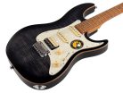 S7FM/TBK Sire Guitars S Series Larry Carlton electric guitar S-style with flamed maple top transparent black