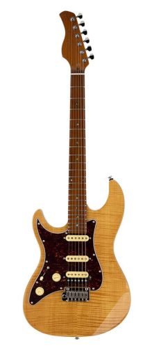 S7FML/NT Sire Guitars S Series Larry Carlton electric guitar S-style lefty with flamed maple top natural