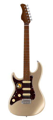 S7L/CGM Sire Guitars S Series Larry Carlton lefty electric guitar S-style champagne gold metallic