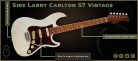 S7V/AWH Sire Guitars S7 Vintage Series Larry Carlton electric guitar S Vintage style antique white