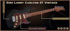 S7V/BK Sire Guitars S7 Vintage Series Larry Carlton electric guitar S Vintage style black