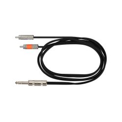   SAC-472-150 Boston S-Series audio signal cable, Switchcraft 2x RCA to 6.3mm jack stereo, 1.50 meter