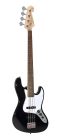 SB1SK-BK SX  J-style electric bass guitar set, 15W amp, gig bag, tuner, cable, strap & 6 picks, black