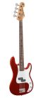 SB2SK-CAR SX  P-style electric bass guitar set, 15W amp, gig bag, tuner, cable, strap & 6 picks, candy apple red