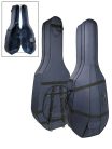 SBB-34-DB Boston  double bass case, 3/4, foam moulded, blue