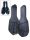 SBB-34-DB Boston  double bass case, 3/4, foam moulded, blue