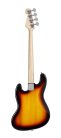 SBM1/3TS SX Modern Series JB style electric bass guitar with gigbag, 3 tone sunburst