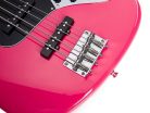 SBM1/PT SX Modern Series JB style electric bass guitar with gigbag, pink twilight