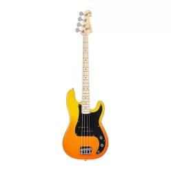   SBM2/BF SX Modern Series PB style electric bass guitar with gigbag, burning fire