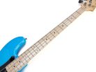 SBM2/BG SX Modern Series PB style electric bass guitar with gigbag, blue glow