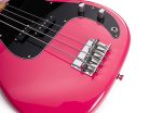 SBM2/PT SX Modern Series PB style electric bass guitar with gigbag, pink twilight