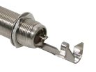 SC-151 Switchcraft  thick panel jack, for 6,3mm, 2-pole, nickel, made in USA