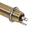 SC-152 Switchcraft  thick panel jack, for 6,3mm, 3-pole, made in USA, brass