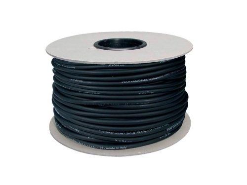 SC-215-BK Boston  speaker cable, black, roll, 100 meter, 2 x 1,5mm