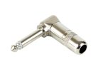 SC-226 Switchcraft  jack plug, 6,3mm, 2-pole, nickel contacts, angled