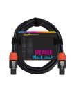 SC-240-2 Boston Black Jack speaker cable, black, speaker twist + speaker twist, 2 x 2,5mm, 2 meter