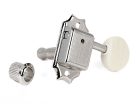 SD-90-M5-N Gotoh  machine heads for guitar, 3x left+3x right, ratio 1:15, oval cream button, nickel