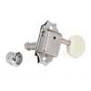 SD-90-M5-N Gotoh  machine heads for guitar, 3x left+3x right, ratio 1:15, oval cream button, nickel