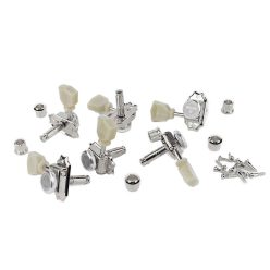   SD-90-MGTN Gotoh  machine heads for guitar, 3x left+3x right, ratio 1:15, magnum lock, keystone button, nickel