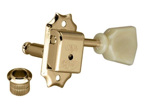 SD-90-SL-GG Gotoh  machine heads for guitar, 3x left+3x right, ratio 1:15, keystone button, gold