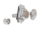 SD-90MGTSLN Gotoh  locking machine heads for guitar, 3x left+3x right, ratio 1:15, bean button, nickel