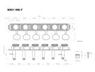 SD-91-MGTN Gotoh  machine heads for guitar, 6x left, ratio 1:15, magnum lock, nickel button