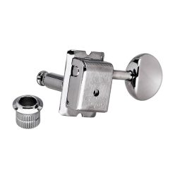   SD-91-NHAPM Gotoh  machine heads for guitar, 6x left, ratio 1:15, heigth adjustable posts, magnum lock, nickel button