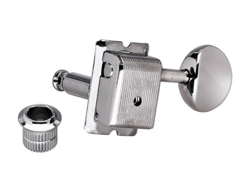 SD-91-NHAPM Gotoh  machine heads for guitar, 6x left, ratio 1:15, heigth adjustable posts, magnum lock, nickel button