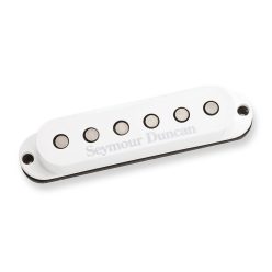   SD02566 Seymour Duncan  single coil pickup SSL-5, Custom Staggered model for ST, middle RW/RP, white cap