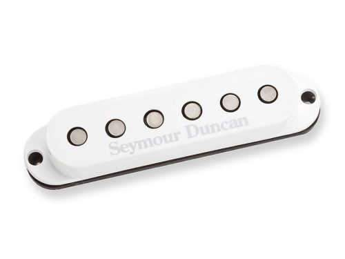 SD02566 Seymour Duncan  single coil pickup SSL-5, Custom Staggered model for ST, middle RW/RP, white cap