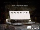 SD13500 Seymour Duncan  humbucker sized P90 single coil pickup SPH90-1B, bridge, nickel cover