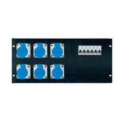   SDC-110 Proel  19 panel assembled, output, 3 one, 4 x sdc-840 + with 4 sdc-802, 16a 240v