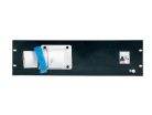 SDC-211 Proel  19 panel assembled, input, 3 one, 1 x sdc-850+ 1 x sdc-811(e,l.c.b.), 32a 250 Volt