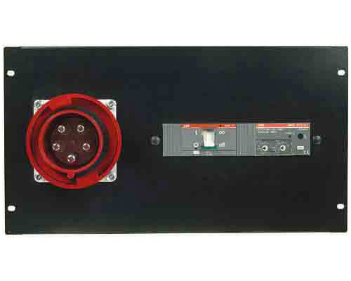 SDC-217 Proel  19 panel assembled, input, 3 one, 1 x sdc-25-sp+1 x sdc-817(e,l.c.b.), 125a 415v