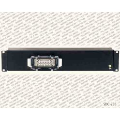   SDC-235 Proel  19 inch paneel, dimmer to lighting bar, 2 ean dwith 1 x cn-16-psp en 8 cables 50cm