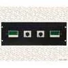 SDC-250 Proel  19 panel assembled, input, 4 one, 1 x Ampere + switch,1 x voltm.+schakelaar