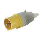 SDC-834 Proel  power supply cable section, male, 16a 130v, 2p + t