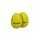 SE-1-YW Hayman  shaker eggs, plastic, pair, yellow, 45 grams